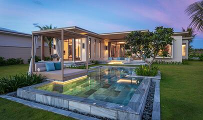 Two- Bedroom Beachfront Pool Villa