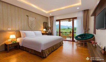 Premium Bungalow streamside(1 giường King)