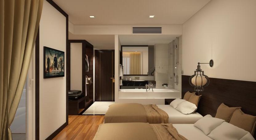 Phòng ngủ 2 giường đơn