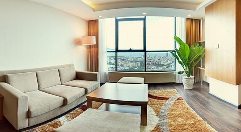 Phòng khách hướng phố