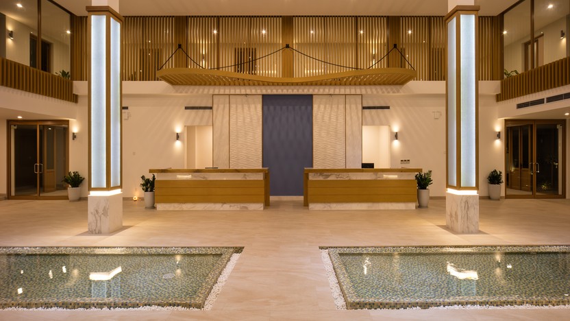 Sảnh lễ tân Nature Spa