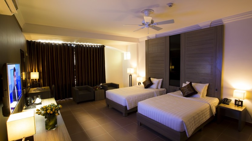 Phòng ngủ 2 giường đơn 1