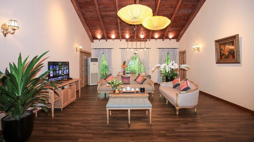 Onsen Villa VIP 3 - Phòng khách