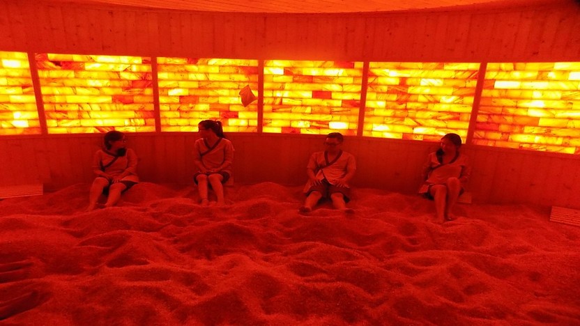 Phòng xông hơi đá muối
