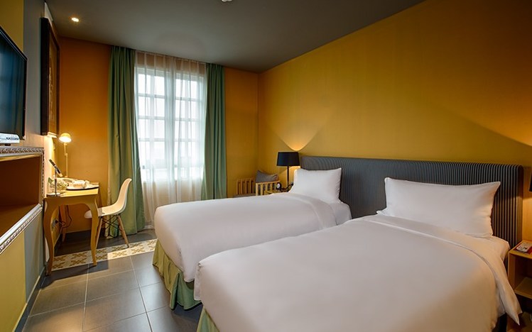 Phòng ngủ 2 giường đơn 1