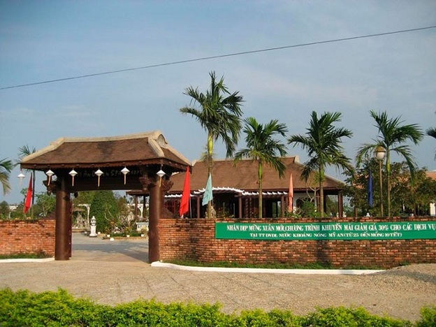 Lối vào khu nghỉ