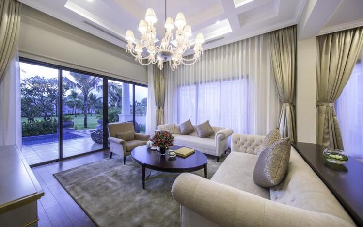 Phòng khách - Villa 3 phòng ngủ