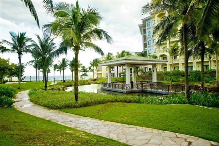 Khuôn viên khu nghỉ