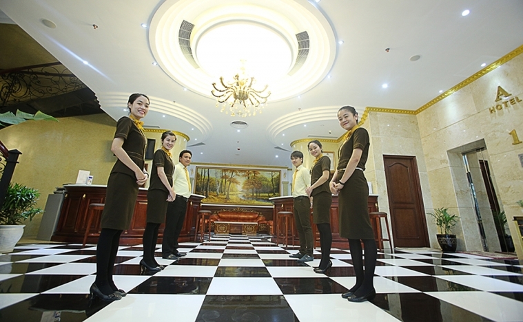 Sảnh lễ tân khách sạn