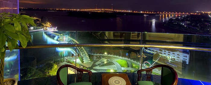 View từ quầy bar