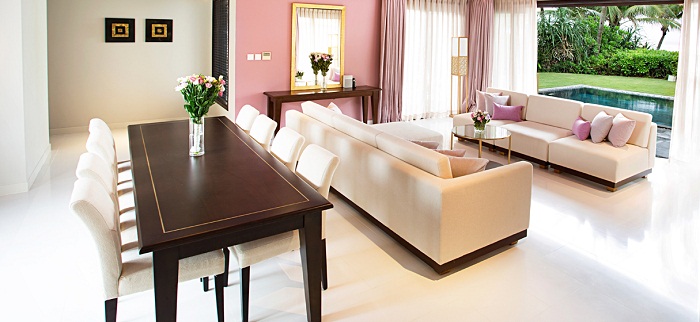 Biệt thự hướng biển - Phòng khách