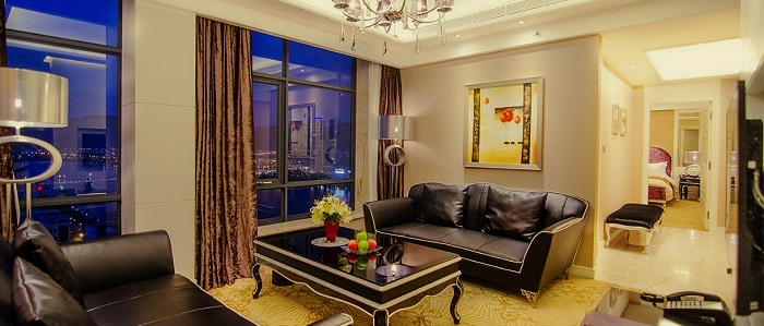 1-Bdm Suite Apartment - Phòng khách