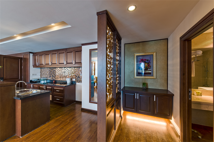 President Suite - khu vực bếp