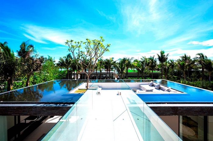 Phòng trà - hồ bơi