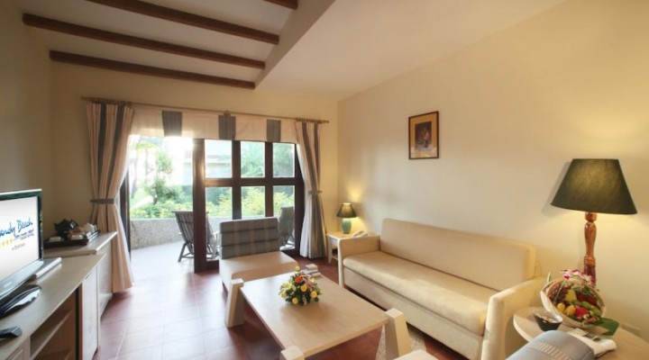 Villa hướng vườn