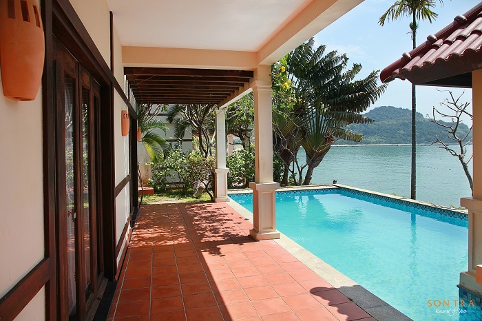 Biệt thự sát biển - Hồ bơi