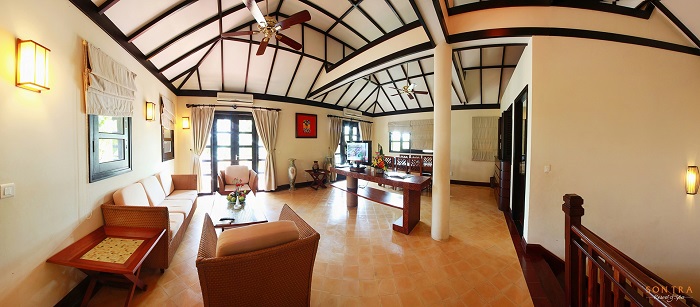 Biệt thự sát biển - Phòng khách