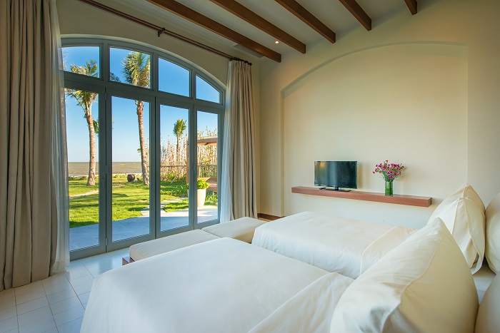 Seaview Villa - Phòng nghỉ Twin beds
