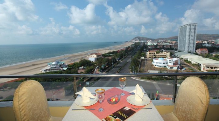 View biển từ nhà hàng